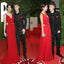 A-line Red V-Neck For Teens Formal Party Simple Affordable Long Beauty Prom Dress. AB1031