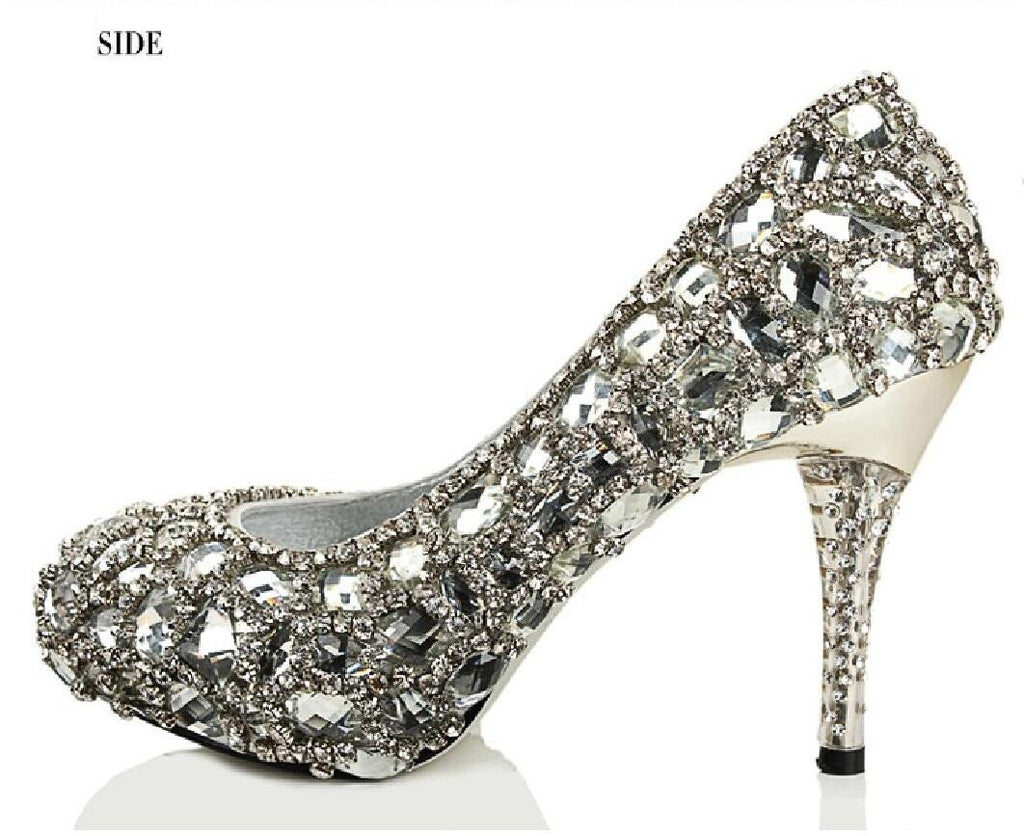 Black Heels With rhinestones Size 6.5 - $25 (44% Off Retail) - From Cindy