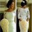 Chic Design Sweetheart Two Pieces Backless Lace Tulle Plush Size Wedding Party Dresses, WD0201