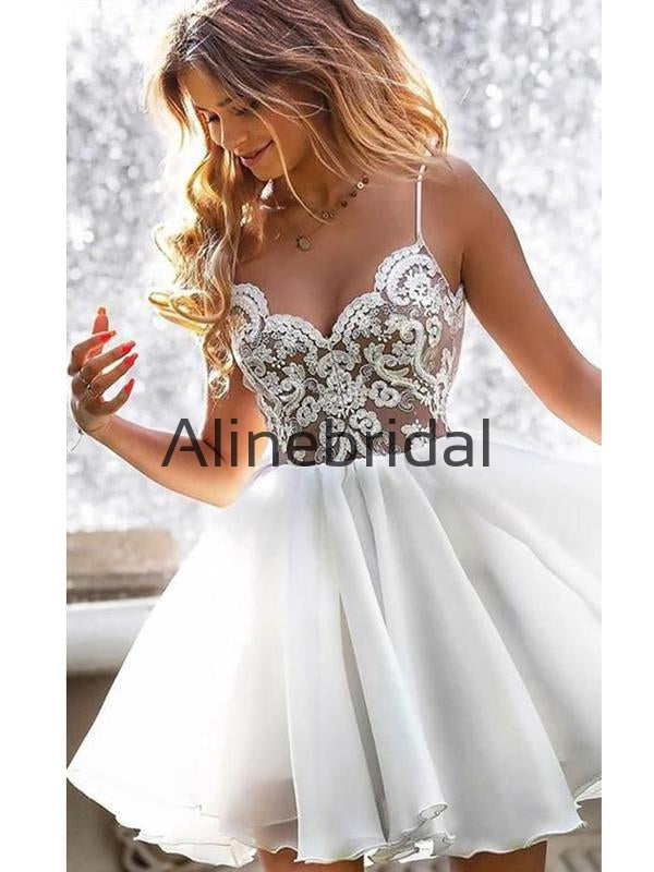 A-line Cheap Lace Pretty Modest Homecoming Dresses HD102 AlineBridal A-line Cheap Lace Pretty Modest Homecoming Dresses HD102 AlineBridal