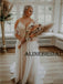 A-line Sparkly Lace Elegant Beach Wedding Dresses WD1202