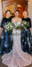 A-line Unique Long Sleeves Elegant Formal Bridesmaid Dresses AB4227