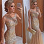 Long Modest Sparkly Backless Charming Popular Evening Unique Style Prom Dress,PD0100