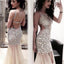 Long Sexy Sparkly Rhinestone Backless Unique Design Mermaid Pretty Evening Party Prom Dresses,PD0102