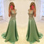 Long Popular Deep V-neck A-line Stunning Sexy Cocktail Ball Gown Party Prom Dress.PD0160