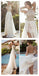 Popular Convertible Lace Chiffon Backless Sexy High Neck Side Slit Wedding Dresses,  PD0018