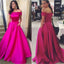 New Arrival Off Shoulder A-line Simple Ball Gown Formal Prom Dress,PD0188