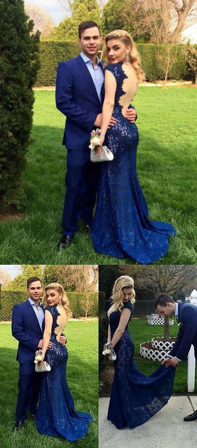 royal blue prom dresses 2014 open back High-end Ocean Blue Handmade Beading Sequins Prom Dresses 2014 Ball Gown Off-The-Shoulder Sleeveless