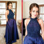 Hot Sale Navy Sparkly Ball Gown Discount Evening Formal Prom Dress,PD0094