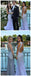 Long White Sparkly Charming Backless Sexy Evening Party Prom Dress,PD0099