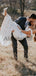 Charming Mermaid Off the Shoulder Vintage Long Wedding Dresses WD0572