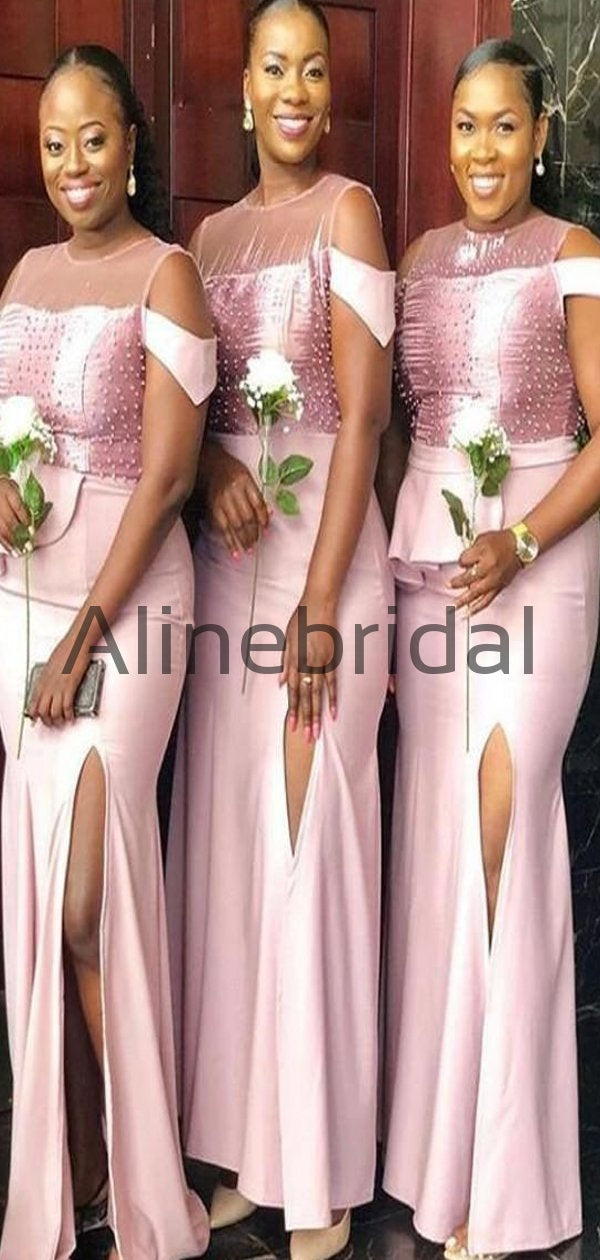 Dusty pink mermaid clearance dress
