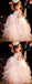 Charming Organza Ruffles Ball Gown Ivory Long Flower Girl Dresses, FGS113