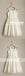 Dark Ivory Lace Spaghetti Straps A-line Flower Girl Dresses, FGS094