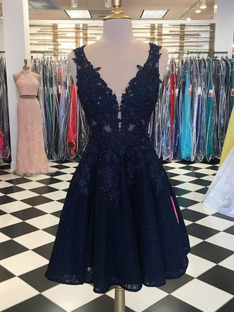 Best Homecoming Dresses Online tagged navy AlineBridal