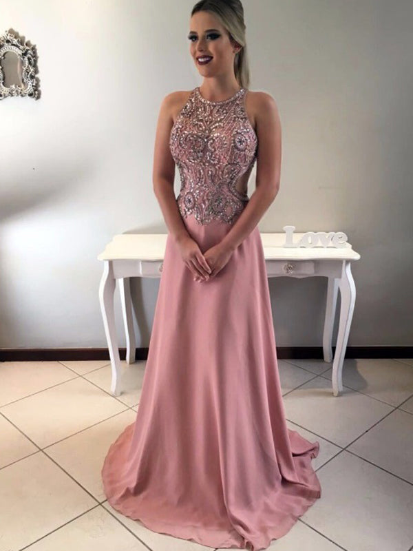Vestidos hot sale pink gold