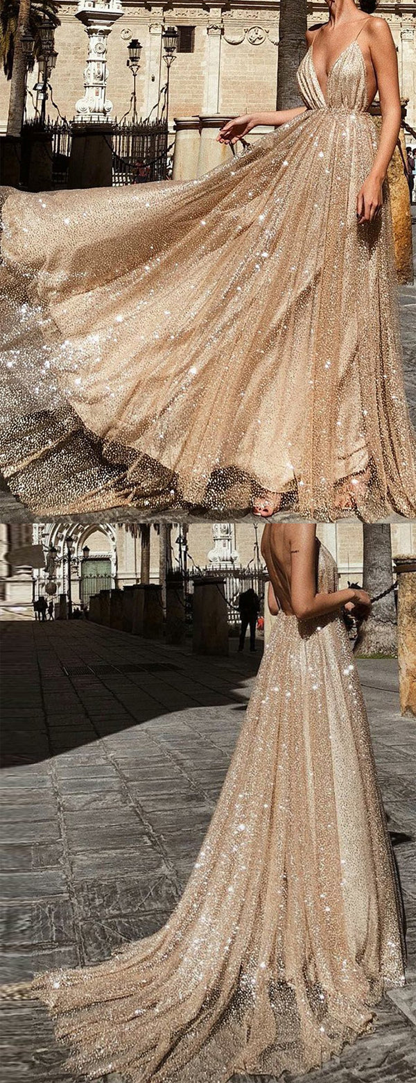 gold backless dress Primavera Couture 3290 Size 10 Prom Sequin this party dress will be your lovely partner. Gold Satin Long Backless Prom