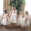 Classic Ivory A-line Tulle Flower Girl Dress with Bow Sash, FGS106