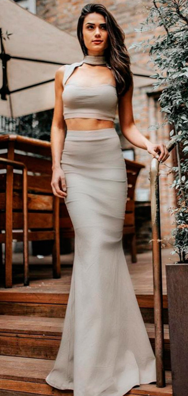 dress jersey two piece set