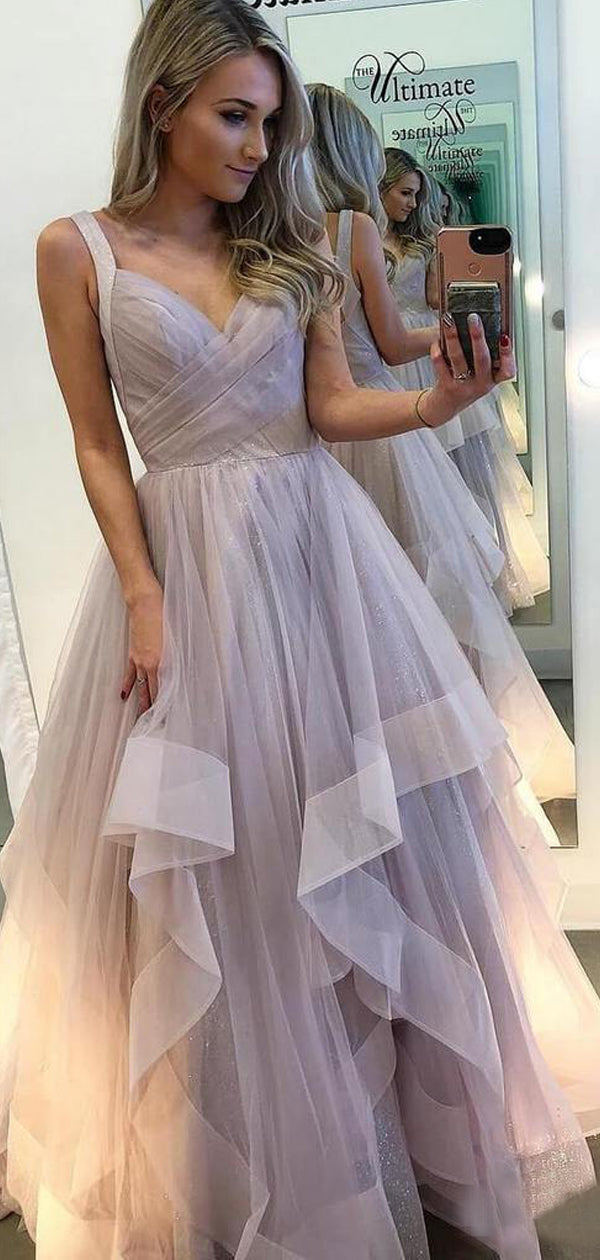 Lilac Organza Ball Gown Sweet-16 Prom Dresses,PD00303 AlineBridal Lilac Organza Ball Gown Sweet-16 Prom Dresses,PD00303 AlineBridal