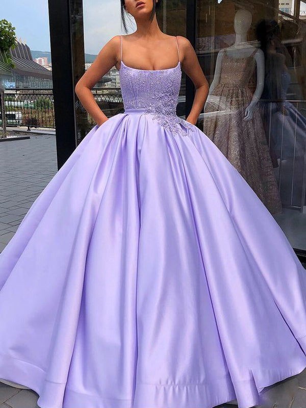 Lilac ball gown hot sale