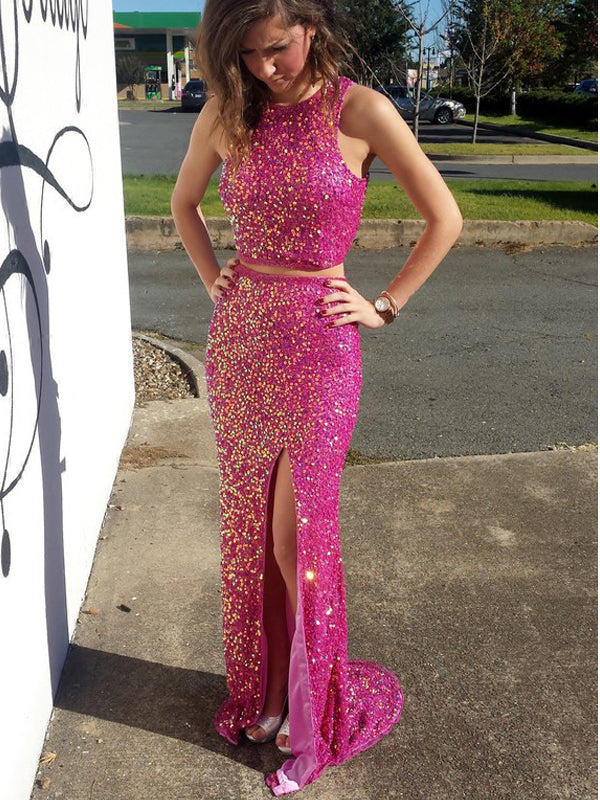Prom dresses with store slits on the side