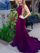 Long Popular Backless Sexy Elegant Mermaid Evening Party Charming Prom Dress,PD0123