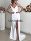 Mermaid Simple Chic Sexy Backless Spaghetti-Straps Prom Dresses PD1007