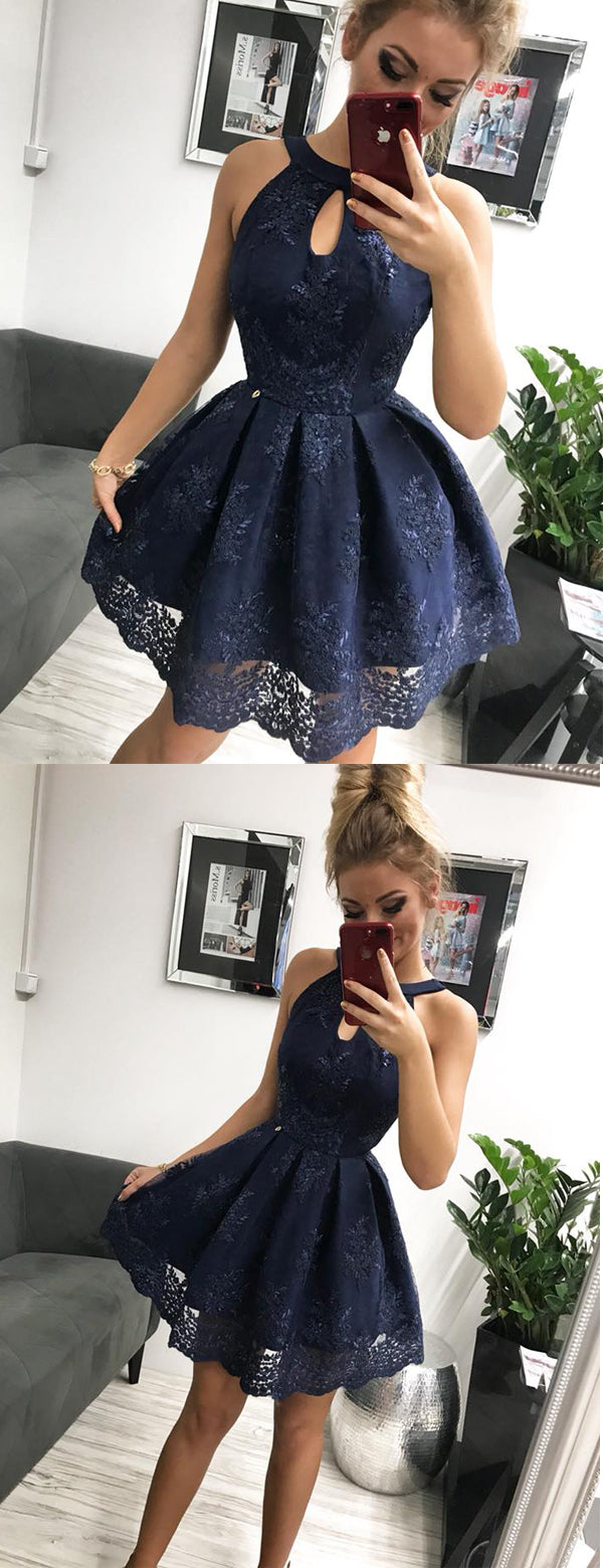 Simple navy dress on sale