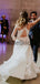 Off White Chiffon Open Back Sleeveless A-line Beach Wedding Dresses, AB1569