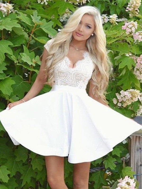 Off white homecoming dresses sale