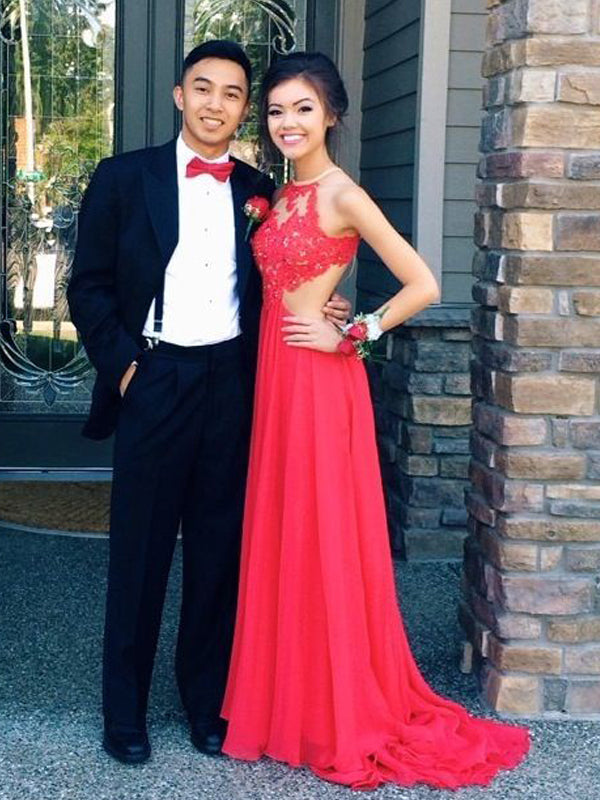 Sexy elegant outlet red dress