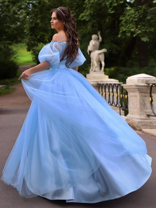 ball gown princess prom dresses Baby Blue Off-shoulder Floral Tulle A-line Long Dress, P – AlineBridal wingtip shoes youll be the shining Pink Multi Floral V SIZE:4M-1L