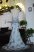 Lace Popular Fashion Mermaid Unique Prom Dresses, PD0313