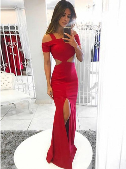open lace back dress Red Prom Dress 2024 Square Neck Sleeveless Sequin Custom Size / Black