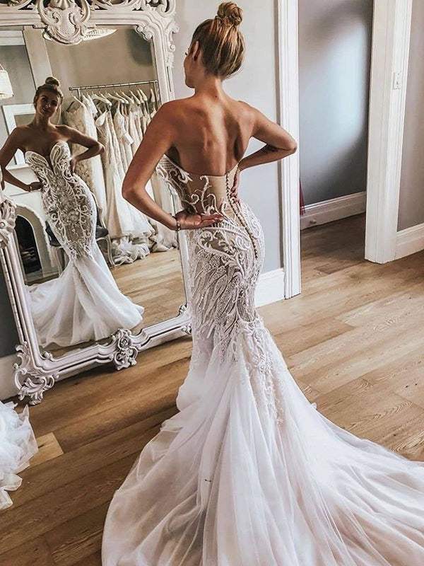 Bling mermaid shop wedding gowns