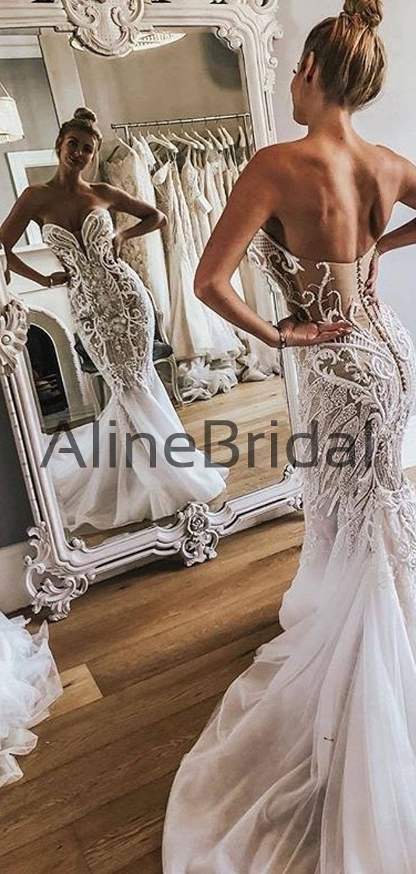 Sexy bling wedding dress sale