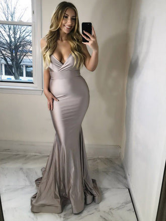 A-line Halter Green Backless Long Popular Prom Dresses, PD0057