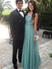 Simple A-line Different Color Open Back Evening Party Prom Dress. AB1150