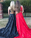 Simple Satin Applique Charming A-line Prom Dresses,PD00148