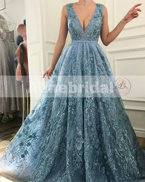chinese dress ladies Serenity Blue Guipure Lace Blythe Dress