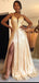 Sparkly Long Prom Dresses with Slit ,Fashion Formal Dress PD1055