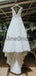 Sparkly Beading 3D Lace Illusion V-back Tulle Wedding Dresses, AB1562