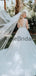 Sparkly Beading 3D Lace Illusion V-back Tulle Wedding Dresses, AB1562