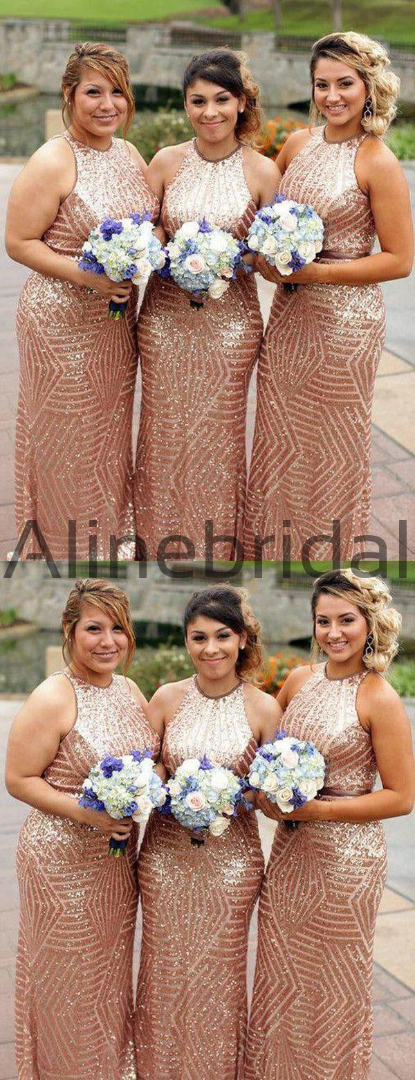 Rose gold sleeveless dress cheap