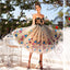 Stunning Butterfly Appliques Strapless A-line Fashion Homecoming Dresses,BD00235