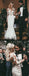 Stunning Lace Applique Illusion Long Sleeve Mermaid With Train Wedding Dresses, AB1552
