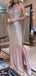 Stunning Shiny Rhinestone Sheath Halter Prom Dresses .PD00262