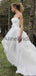Sweetheart Strapless High Low Lace Chiffon Wedding Dresses, AB1543