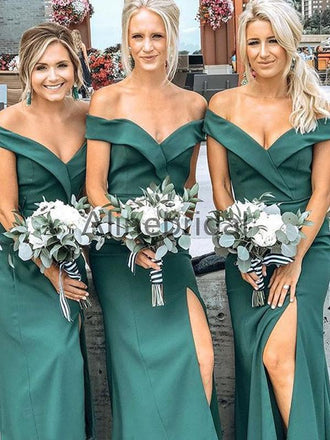 Bridesmaid dresses in teal colour online